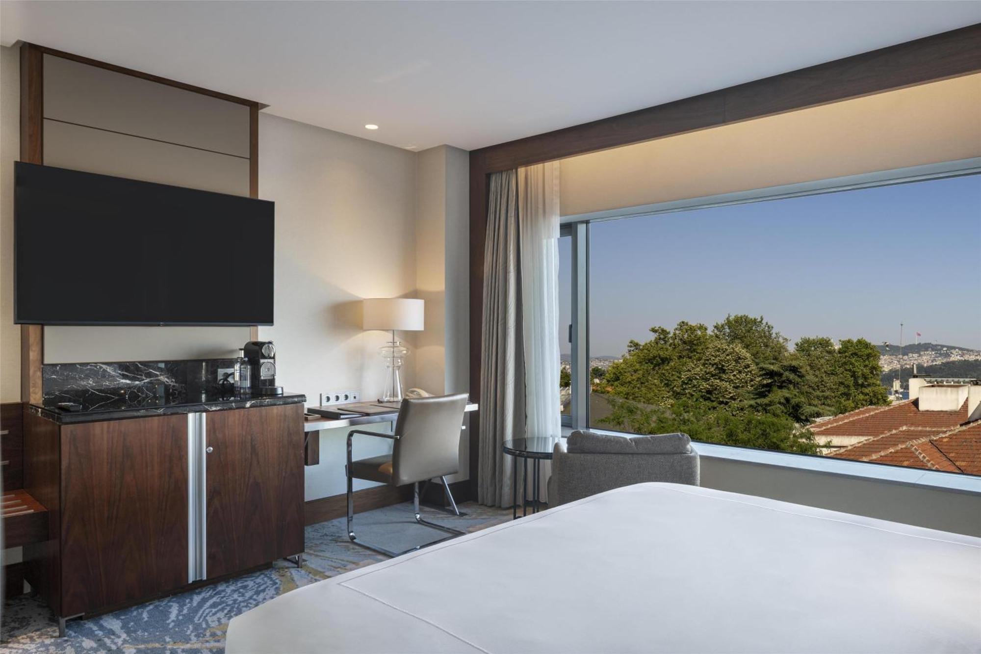 Habitación Deluxe con vistas parciales al Bósforo - 1 cama extragrande