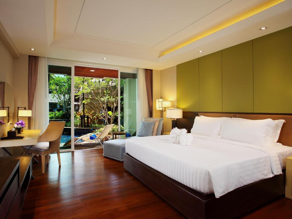 Habitación Doble Premier con acceso a la piscina