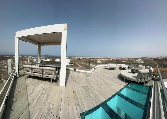 Villa Poseidon Corralejo With Private Heated Pool, Sauna And Stunning Volcano Views By Amazzzing Travel