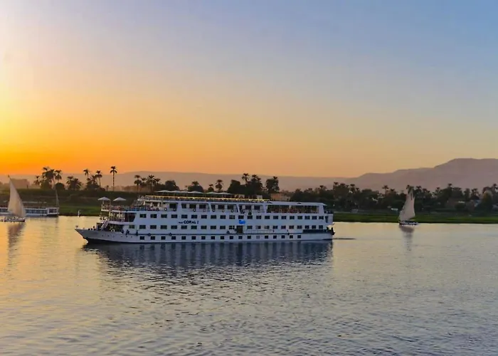Luxor Aswan Coral 2 Nile Cruise Every Saturday From Luxor 4 Nights & Every Wednesday From Aswan 3 Nights