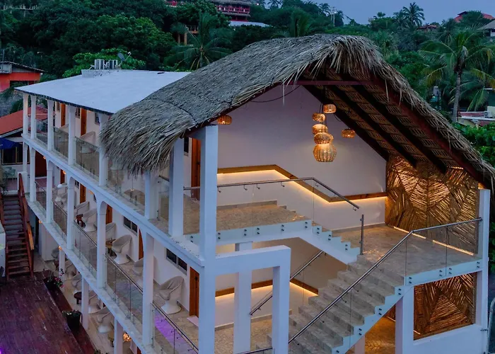 Hotel con piscina: Bungalows Zicatela